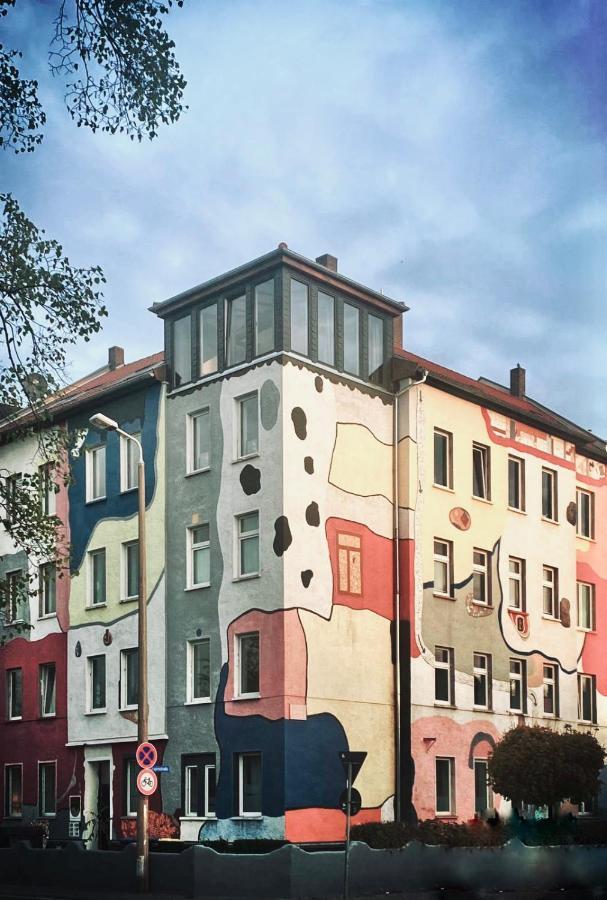 Buntes Haus Apartment Erfurt Exterior foto